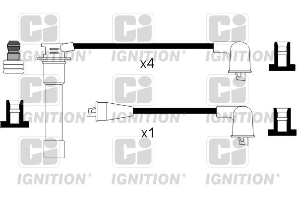 QUINTON HAZELL Sytytysjohtosarja XC1027